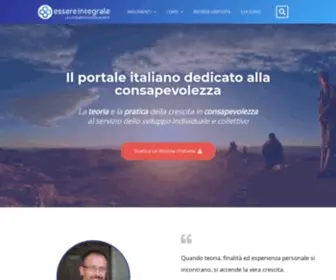 Essereintegrale.com(Essereintegrale) Screenshot