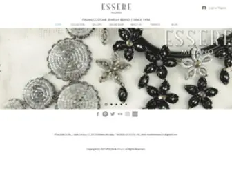 Esseremilano.com(Fashion Jewelry Brand) Screenshot