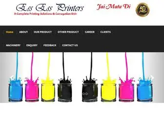 Essessprinters.com(ESS ESS PRINTERS) Screenshot
