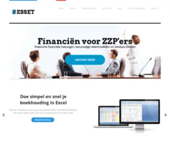 Esset.nl(Esset Financial Services) Screenshot