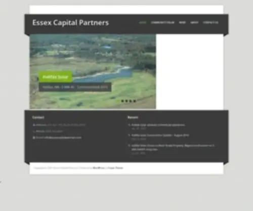 Essexcapitalpartners.com(Essexcapitalpartners) Screenshot