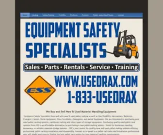 Esshandling.com(Material Handling Equipment) Screenshot