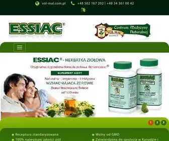 Essiac.pl(ESSIACÂ® herbatka zioÅowa Strona gÅÃ³wna) Screenshot