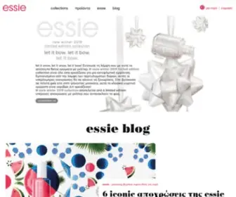 Essie.gr(Επαγγελματικά Προϊόντα Νυχιών) Screenshot