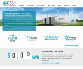 Essinc.com(ESS, Inc) Screenshot