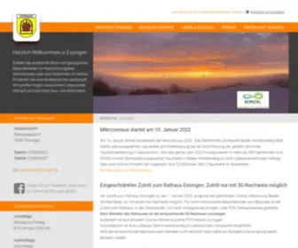 Essingen.de(Gemeinde Essingen) Screenshot