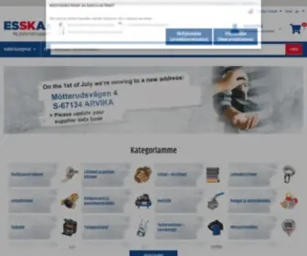 Esska-FI.com(ESSKA.fi my preferred supplier) Screenshot