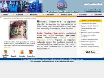 Esskaymachinetools.com(Esskay Machine Tools) Screenshot