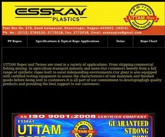 Esskayplastics.com(Esskay plastics) Screenshot