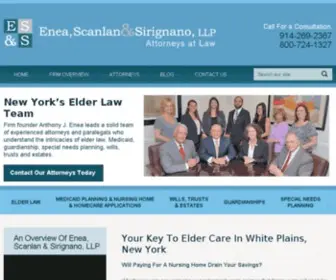 Esslawfirm.com(Westchester NY Elder Care Attorneys) Screenshot