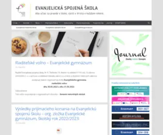 ESSMT.sk(Evanjelická spojená škola) Screenshot