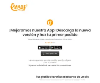 Essnap.com(Ordena Comida a Domicilio desde la App) Screenshot