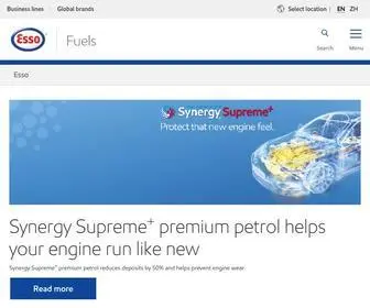 Esso.com.hk(了解更多既可靠又值得信賴的Esso優質產品) Screenshot