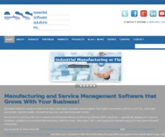 Essoft.com(Enterprise Resource Planning Software) Screenshot