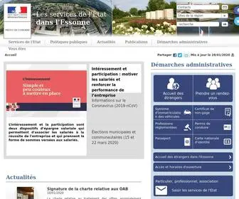 Essonne.gouv.fr(Actualités) Screenshot