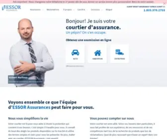 Essor.ca(ESSOR Assurances Placements Conseils inc) Screenshot