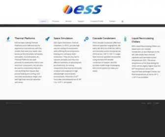 Essproducts.com(Environmental Stress Systems) Screenshot