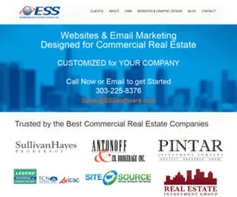 Esssoftware.com(Websites and Email Marketing for Commercial Real Estate) Screenshot