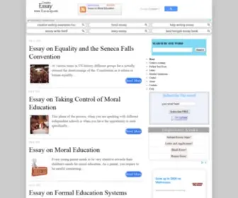Essssay.com(Creative Essay) Screenshot