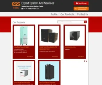 Esstechindia.com(Expert System And Services) Screenshot