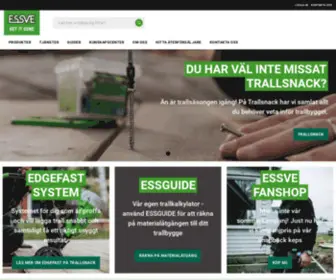 Essve.se(Skruv, trallskruv, infästningar) Screenshot