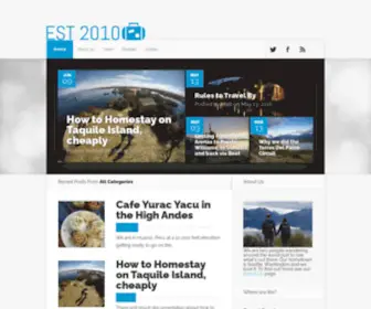 EST2010.com(EstablishedMatt and Katy Bowers Travel Blog) Screenshot