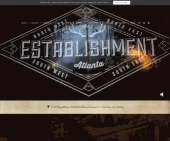 Establishmentatlanta.com(Establishment Midtown) Screenshot