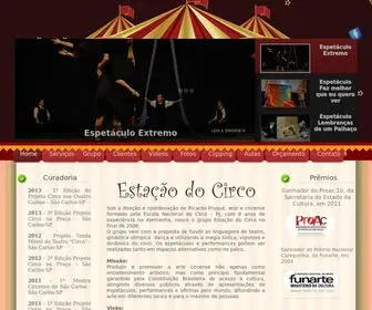 Estacaodocirco.com.br(Palhaço) Screenshot