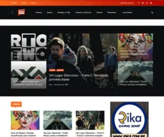 Estacaogeek.com.br(Estação Geek) Screenshot