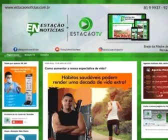 Estacaonoticias.com.br(Estação) Screenshot