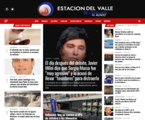 Estaciondelvalle963.com.ar(Estaciondelvalle 963) Screenshot