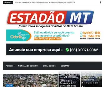 Estadaomt.com.br(Estadão MT) Screenshot