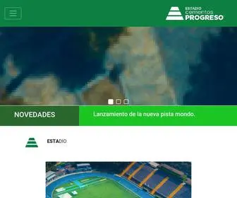 Estadiocementosprogreso.com.gt(Cementos Progreso) Screenshot