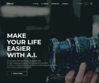 EST.ai(AI 기술 기반 최고의 서비스 기업) Screenshot