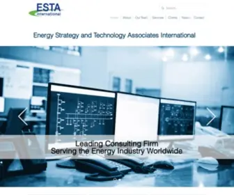 Estainternational.com(ESTA International) Screenshot