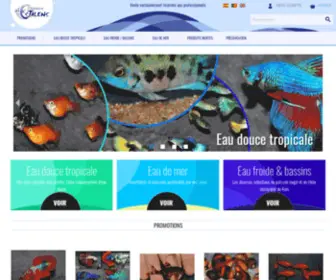 Estalens.fr(Pisciculture d'Estalens) Screenshot