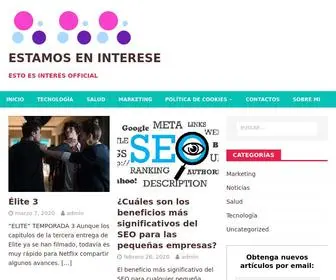 Estamoseninterese.com(Estamos En Interese) Screenshot