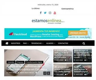 Estamosenlinea.com(Estamos en l) Screenshot