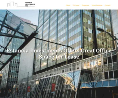 Estancia.ca(Estancia Investments Inc) Screenshot