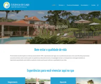 Estanciadolago.com.br(SPA Estância do Lago) Screenshot