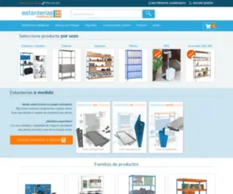 Estanteriasmetalicas.biz(Estanterías) Screenshot