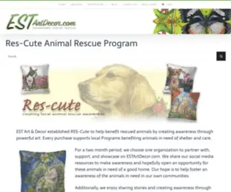 Estartdecor.com(Res-Cute Animal Rescue Program) Screenshot