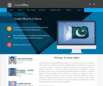 Estate-Office.gov.pk(Estate Office) Screenshot