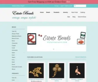 Estatebeads.com(Estate Beads) Screenshot
