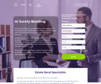 Estatebonds.ca(Ai Estate Bond) Screenshot