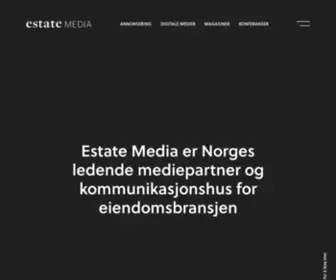 Estatemedia.no(Estate Media AS) Screenshot
