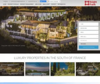 Estatenetfrance.com(Luxury Real Estate French Riviera) Screenshot
