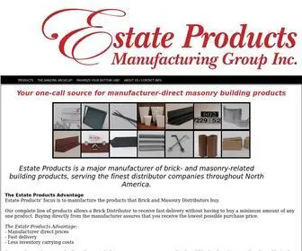 Estateproducts.com(Estate Products) Screenshot