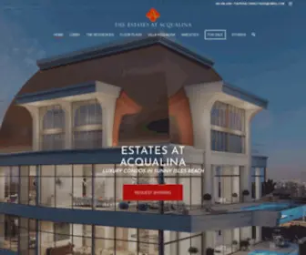 Estatesatacqualinamiami.com(Estates at Acqualina) Screenshot