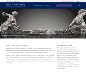 Estatesilver.com(Estate Silver Company) Screenshot